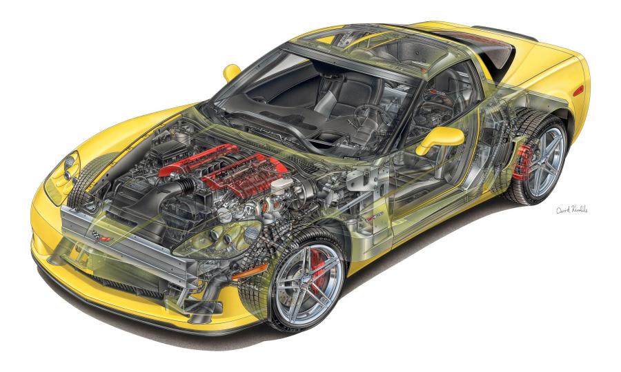  Chevrolet Corvette Z06 2006 года  (фото 112 из 176)